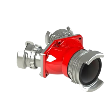 Collecteur avec raccord d'entrée et sortie